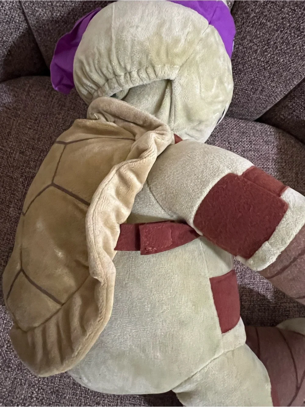 Build-A-Bear TMNT Donatello Plush 18” Teenage Mutant Ninja Turtles Green/Purple